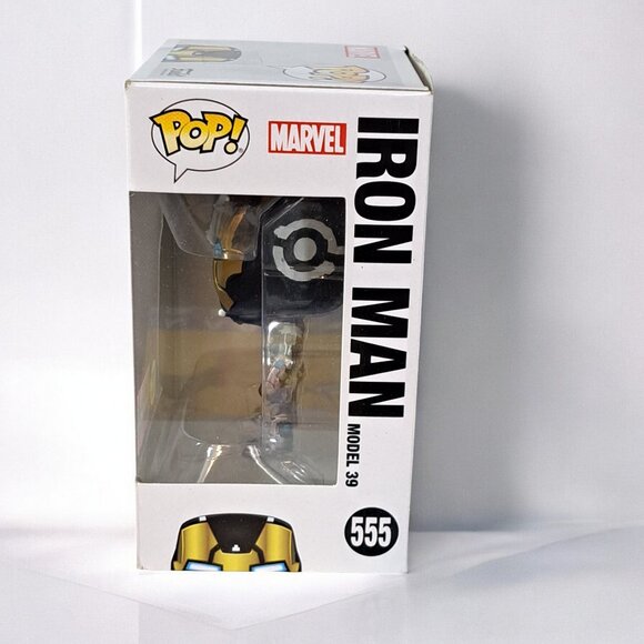Funko Pop! Vinyl: Marvel Iron Man Model 39 #555 AAA Exclusive Brand New - Picture 5 of 13